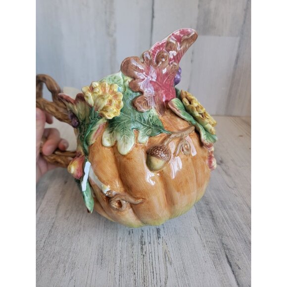 Fitz‎ Floyd Autumn Splendor pitcher home decor - Picture 9 of 13